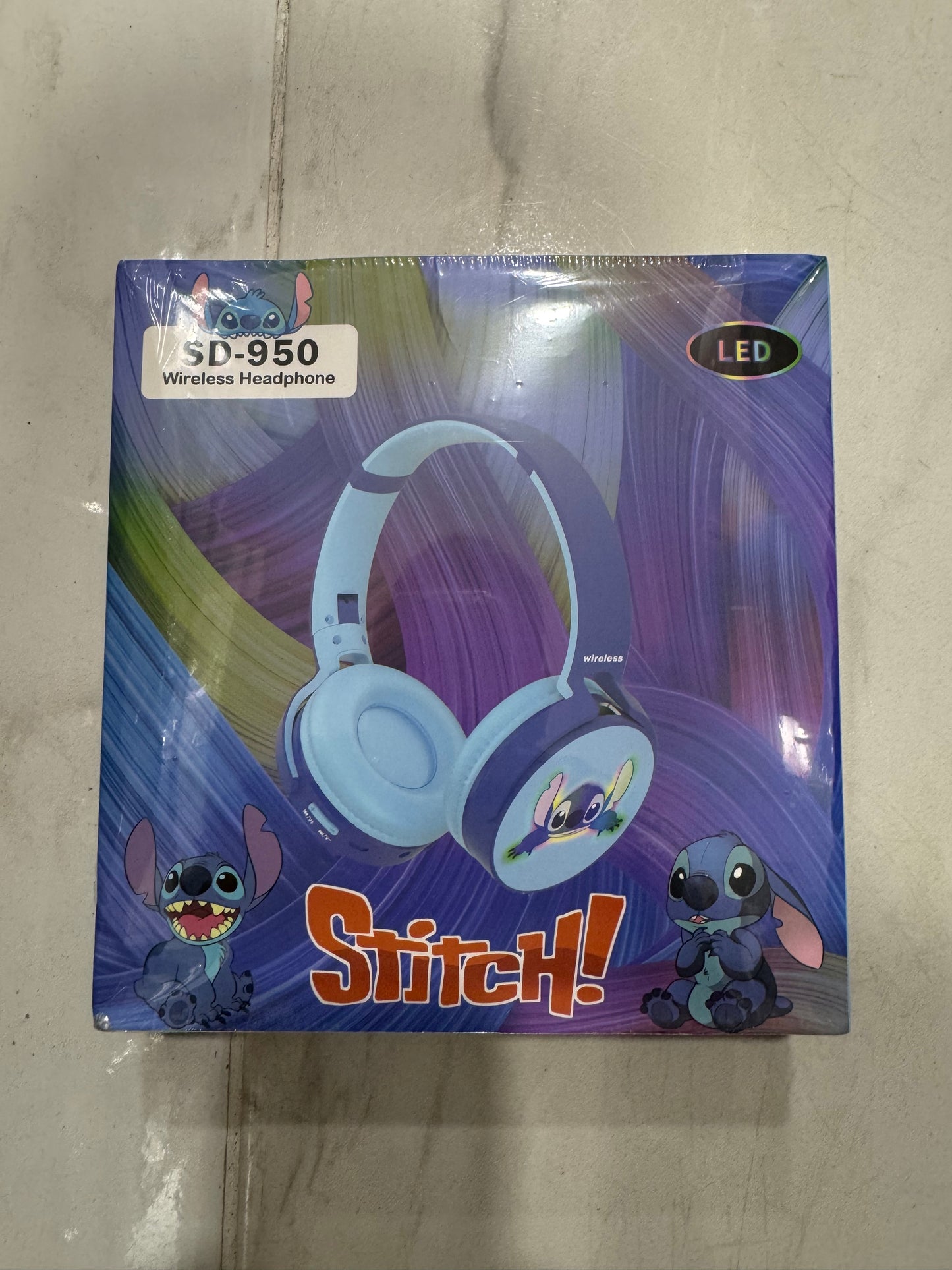 Auscultadores Stitch