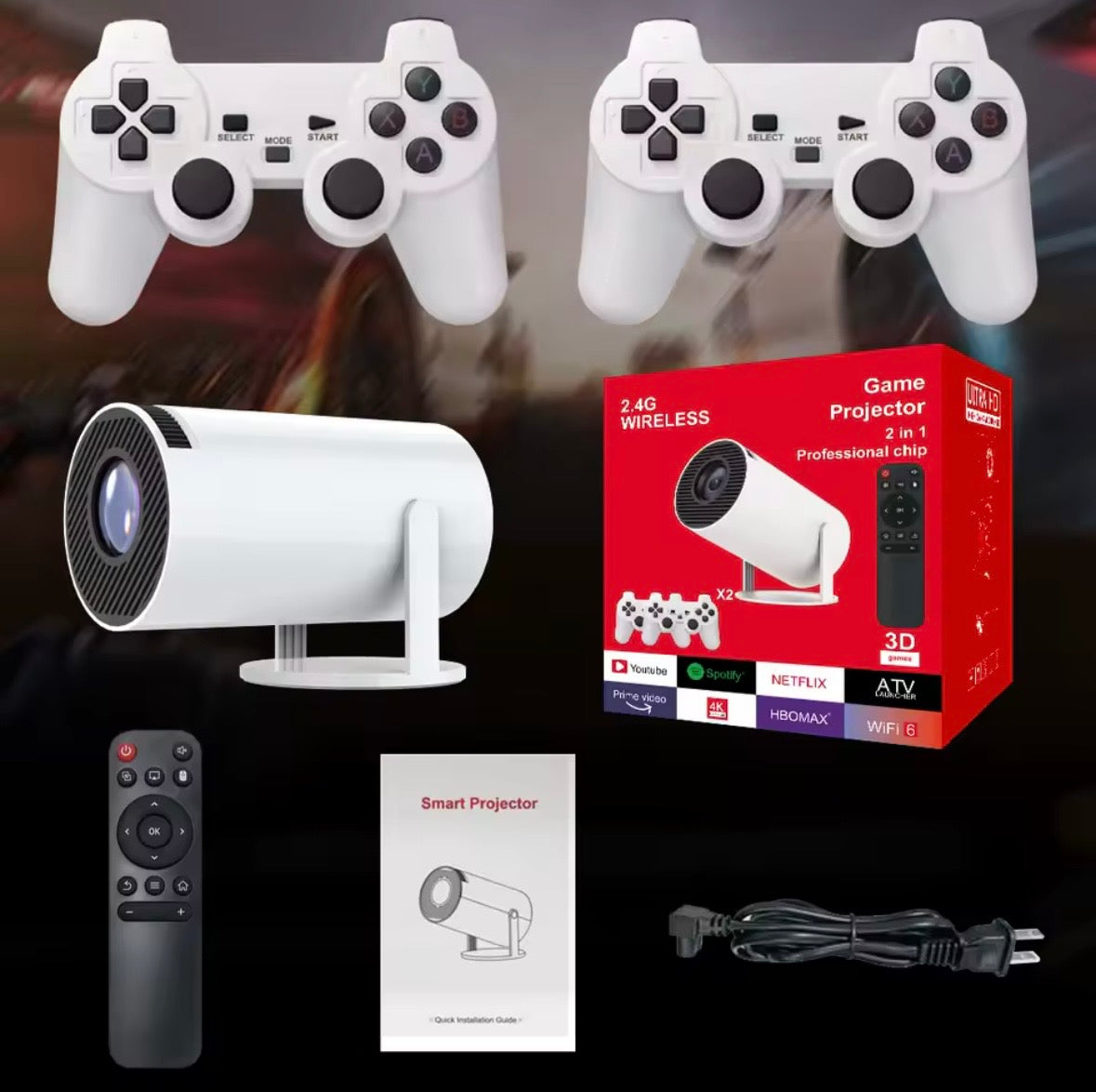 Projetor Full HD -  Gaming - Android