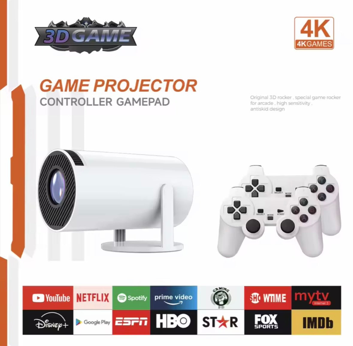 Projetor Full HD -  Gaming - Android