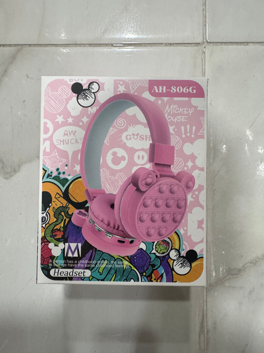 Auscultadores Minnie Mouse
