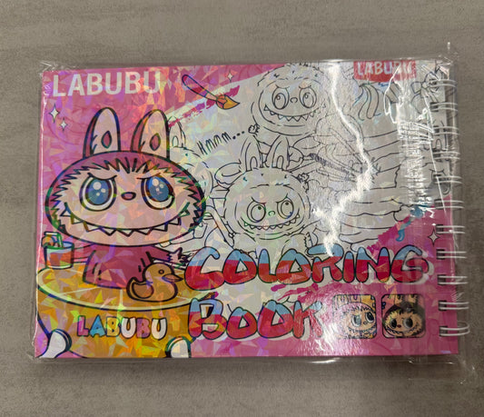 Livro para pintar Labubu